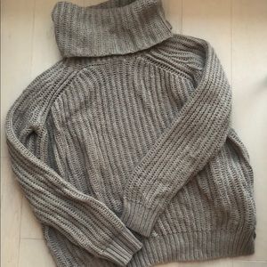 Tan/Taupe Turtleneck Sweater